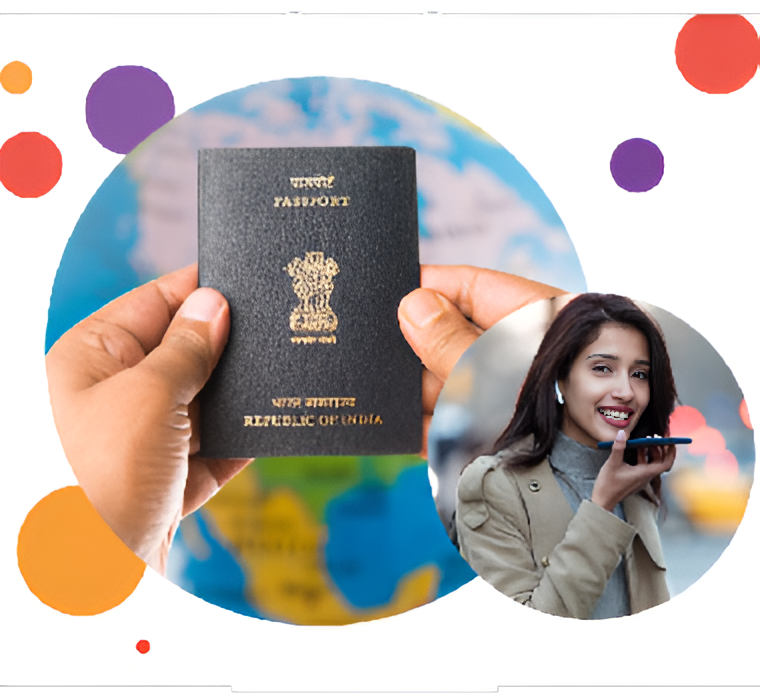 Aamer Travels Services consultants assisting a client