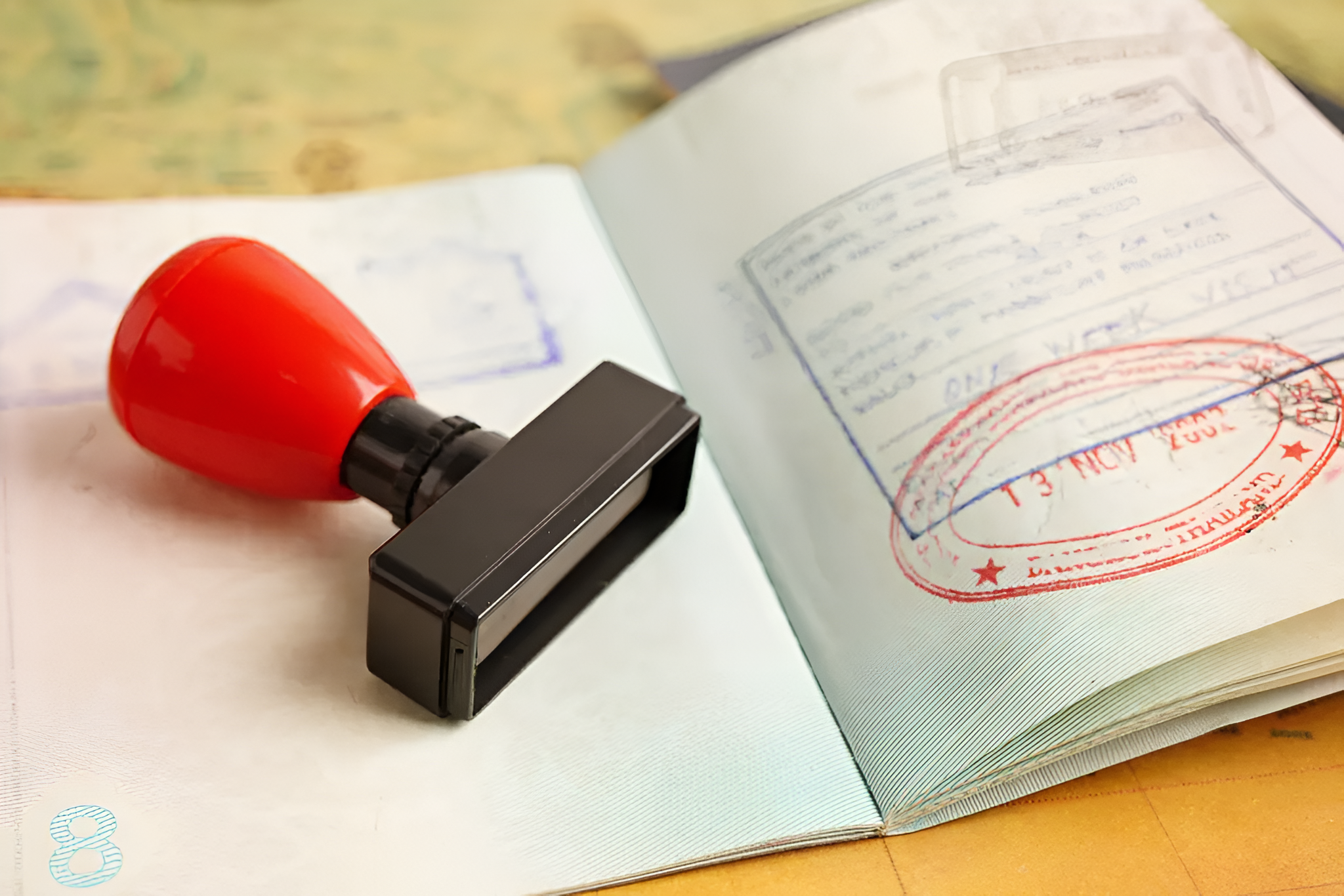 Visa stamping service